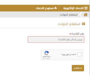 تشيك حوادث دبي